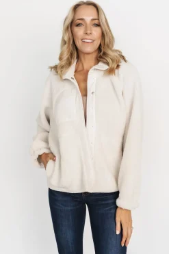Baltic Born outerwear|Noah Sherpa Jacket | Ivory