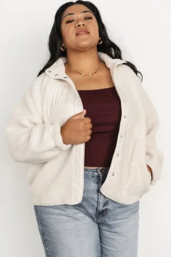 Baltic Born outerwear|Noah Sherpa Jacket | Ivory