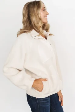 Baltic Born outerwear|Noah Sherpa Jacket | Ivory