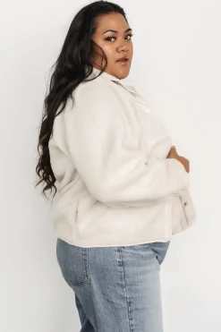 Baltic Born outerwear|Noah Sherpa Jacket | Ivory