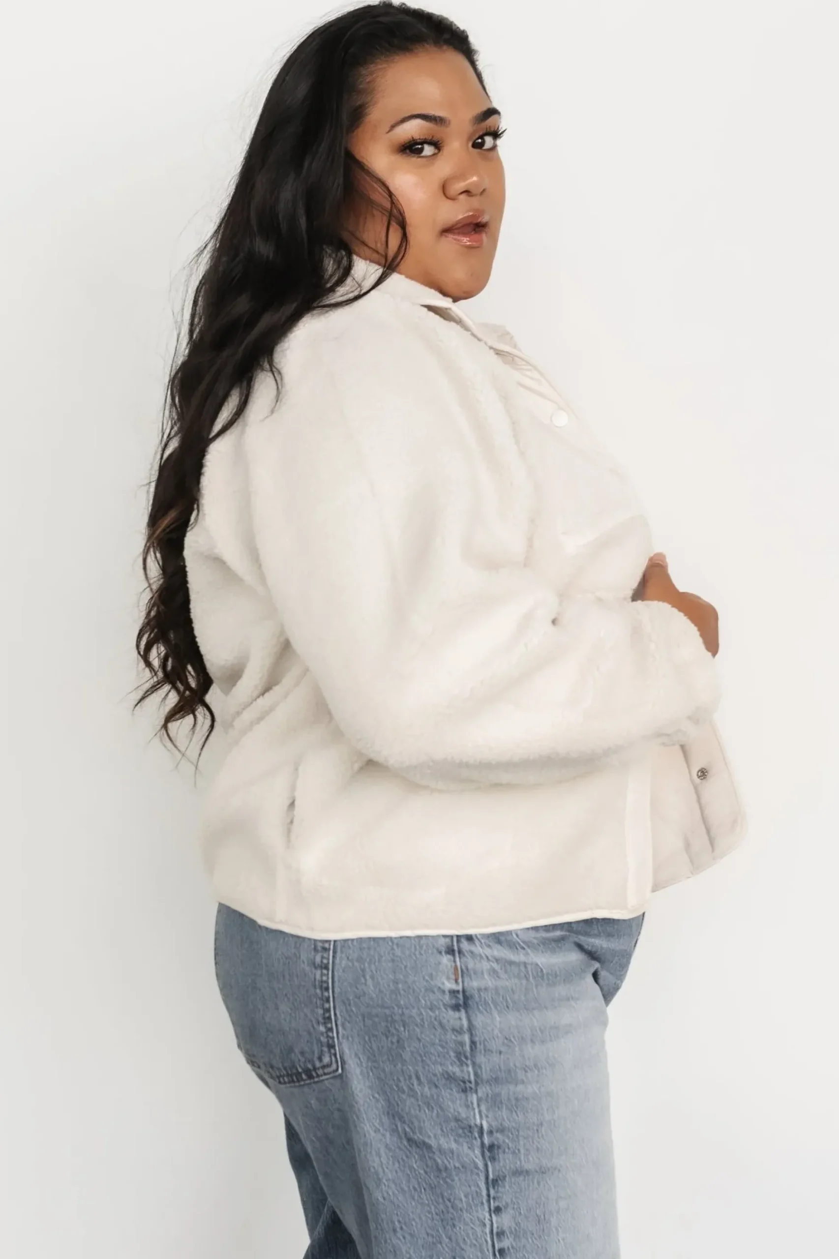 Baltic Born outerwear|Noah Sherpa Jacket | Ivory