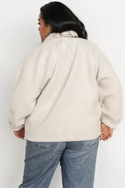 Baltic Born outerwear|Noah Sherpa Jacket | Ivory
