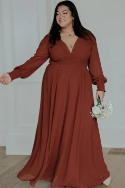 Baltic Born WEDDING SUITE|wedding guest|Olivia Maxi Dress | Cinnamon