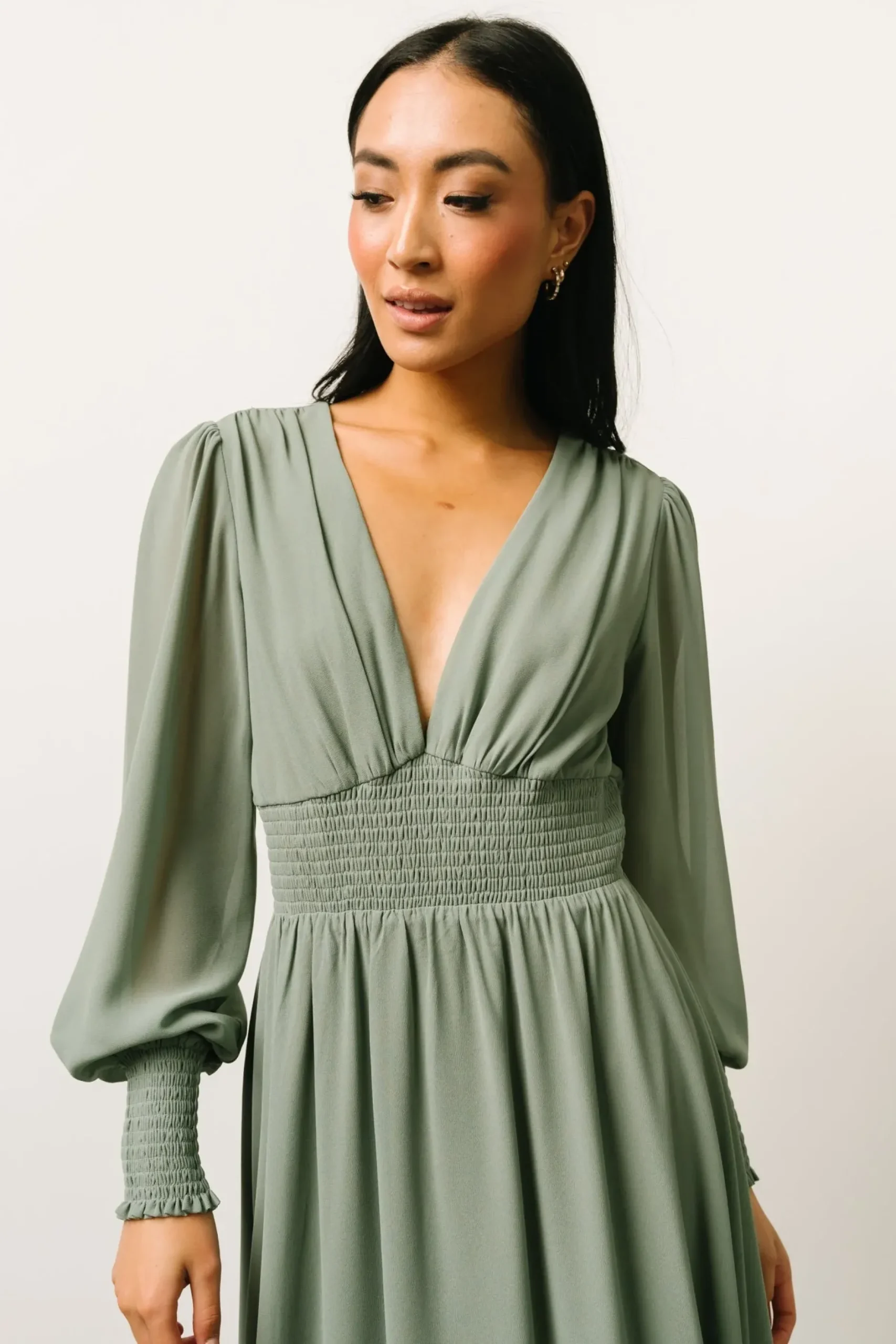 Baltic Born WEDDING SUITE|wedding guest|Olivia Maxi Dress | Eucalyptus