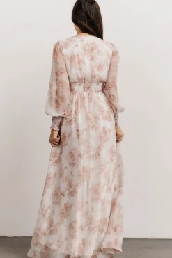 Baltic Born WEDDING SUITE|wedding guest|Olivia Maxi Dress | Pink Floral