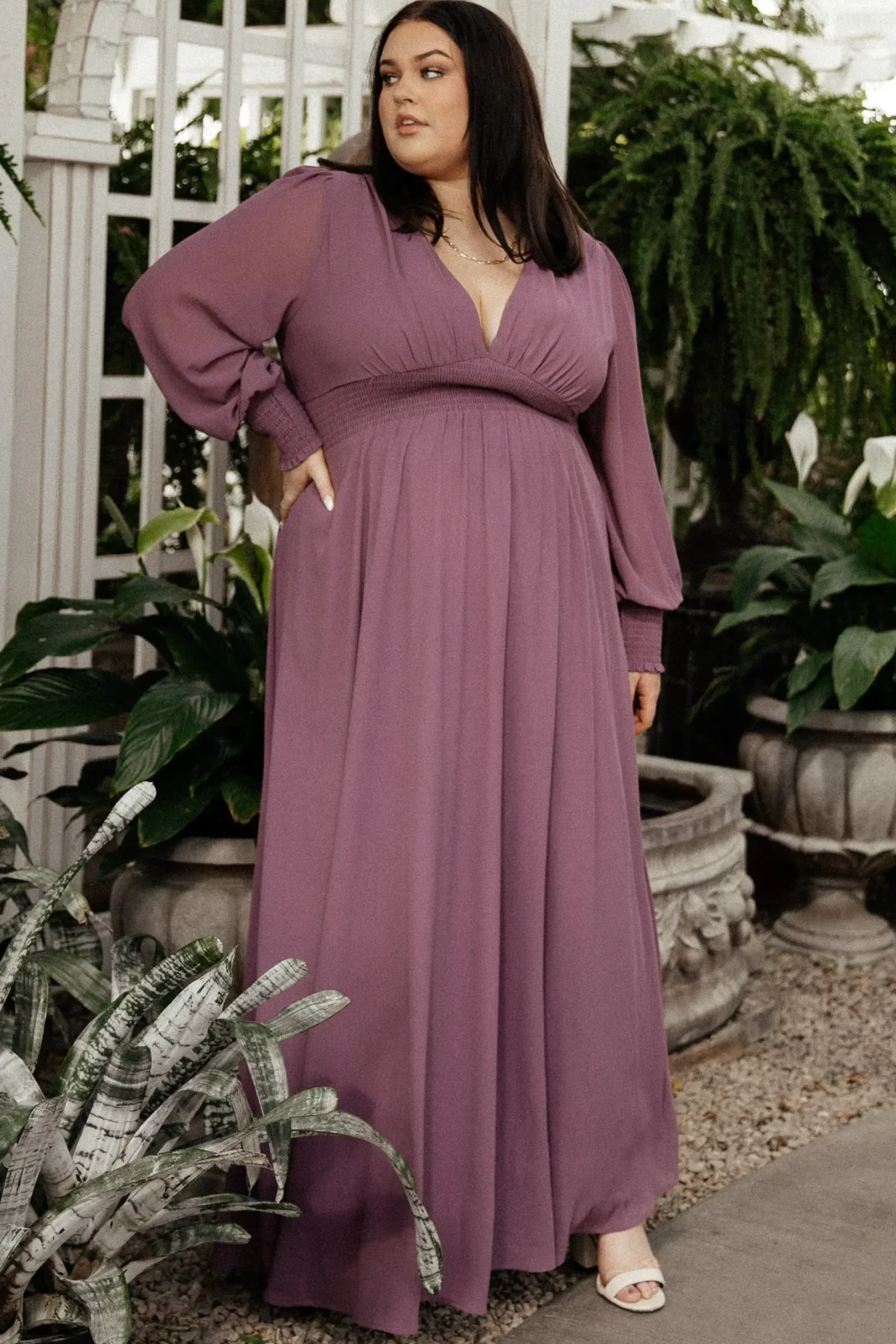 Baltic Born WEDDING SUITE|wedding guest|Olivia Maxi Dress | Vintage Plum