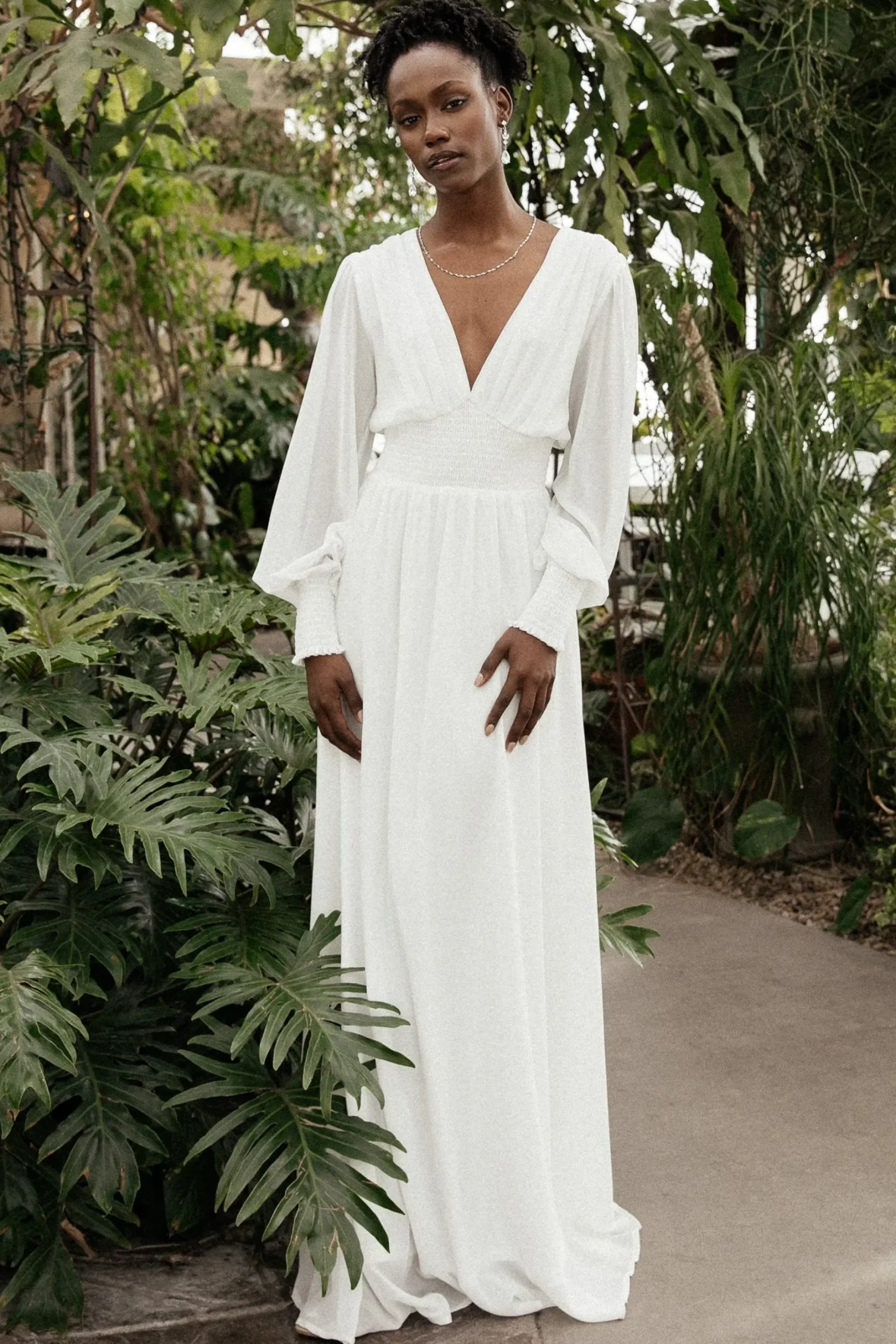 Baltic Born WEDDING SUITE|wedding guest|Olivia Maxi Dress | White