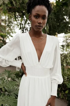 Baltic Born WEDDING SUITE|wedding guest|Olivia Maxi Dress | White