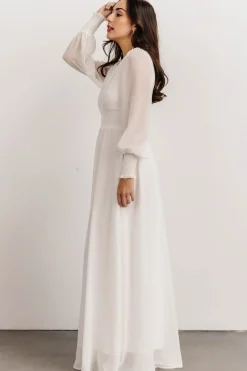 Baltic Born WEDDING SUITE|wedding guest|Olivia Maxi Dress | White