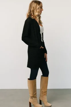 Baltic Born sweaters|cardigans|Oxford Pocket Cardigan | Black