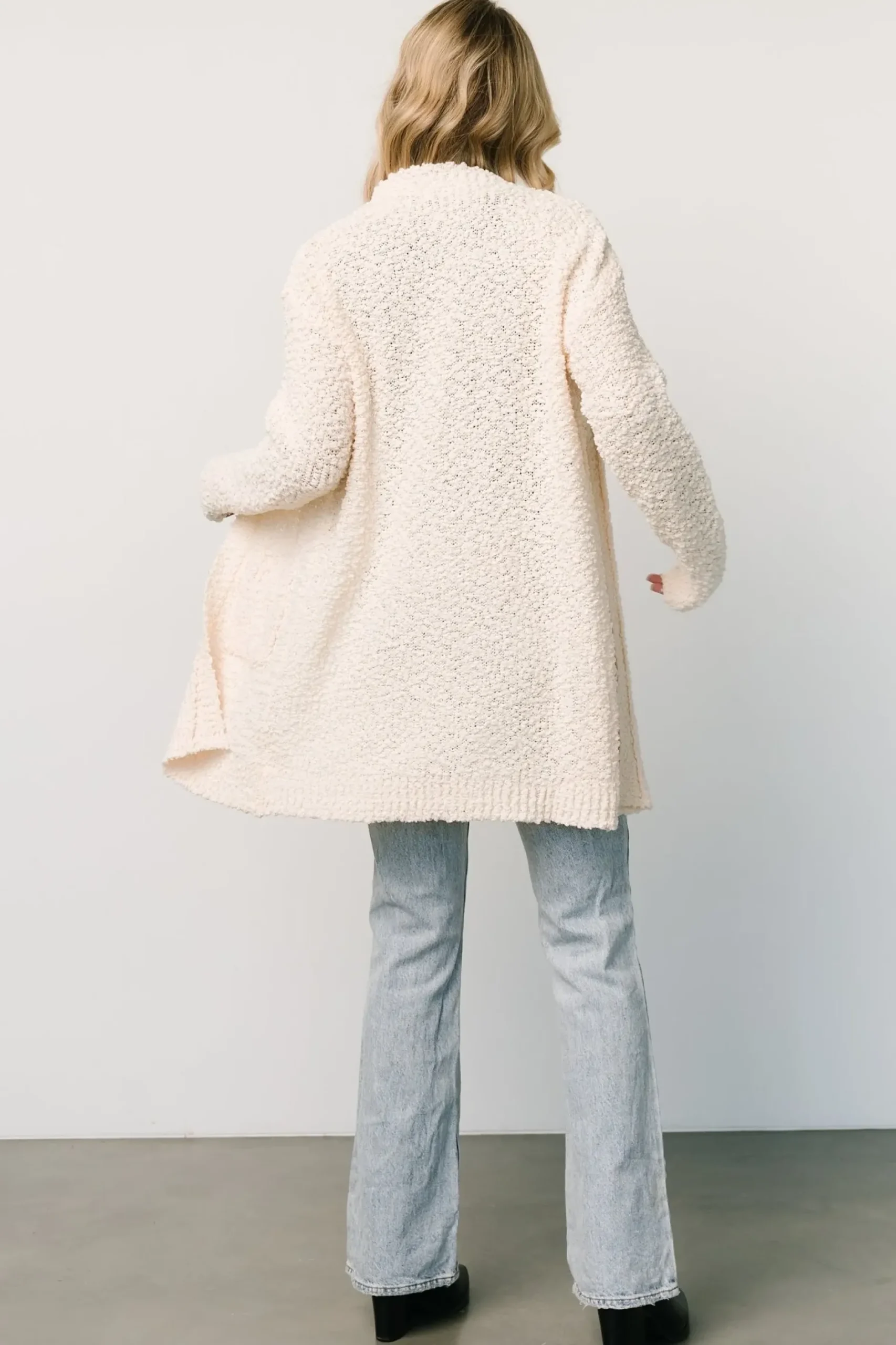 Baltic Born sweaters|cardigans|Oxford Pocket Cardigan | Cream