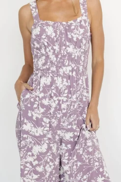 Baltic Born JUMPSUITS + ROMPERS|Palisades Tank Jumpsuit | Lavender Print