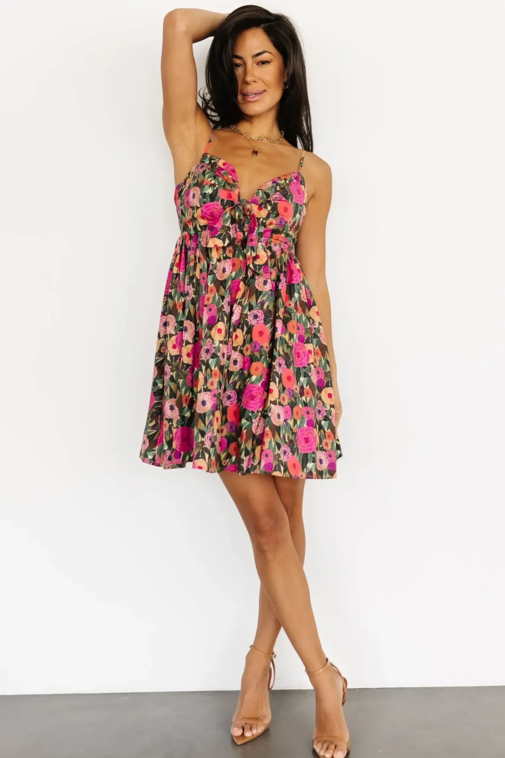 Baltic Born short dresses|Pasionaria Mini Dress | Multi Floral