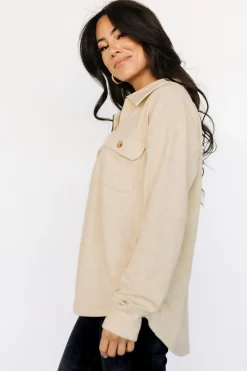 Baltic Born sweaters|outerwear|Patrick Half Zip Pullover | Honey