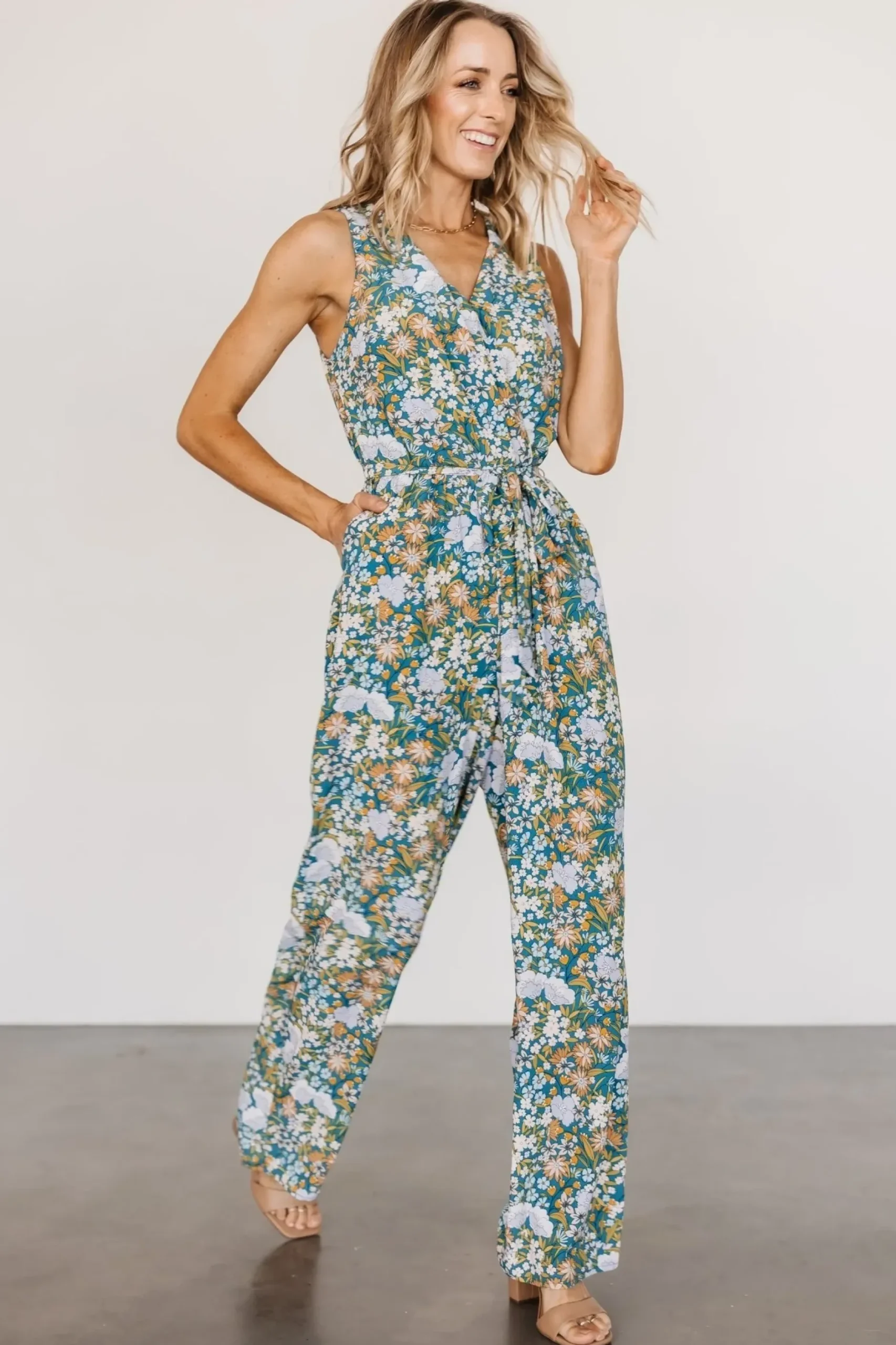 Baltic Born JUMPSUITS + ROMPERS|Paulette Jumpsuit | Jade Multi