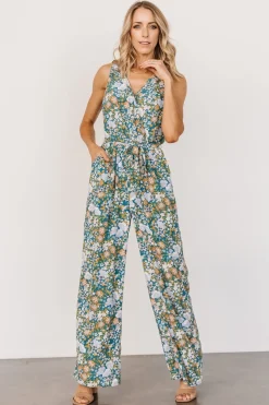 Baltic Born JUMPSUITS + ROMPERS|Paulette Jumpsuit | Jade Multi