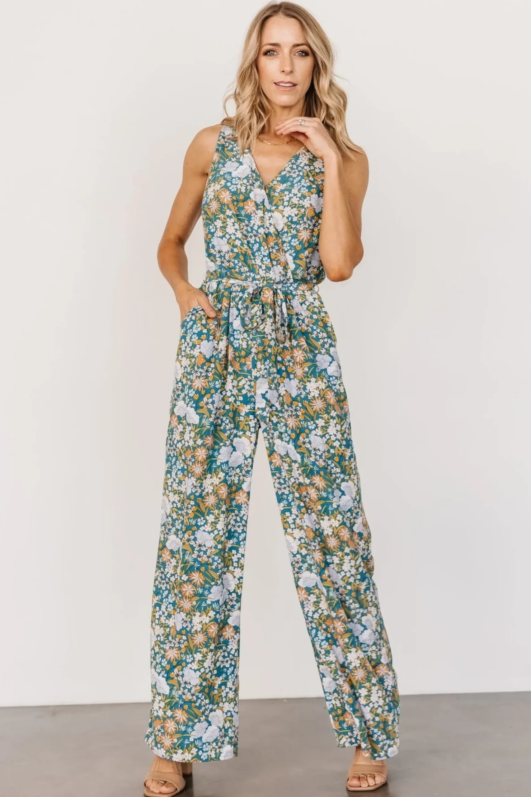 Baltic Born JUMPSUITS + ROMPERS|Paulette Jumpsuit | Jade Multi
