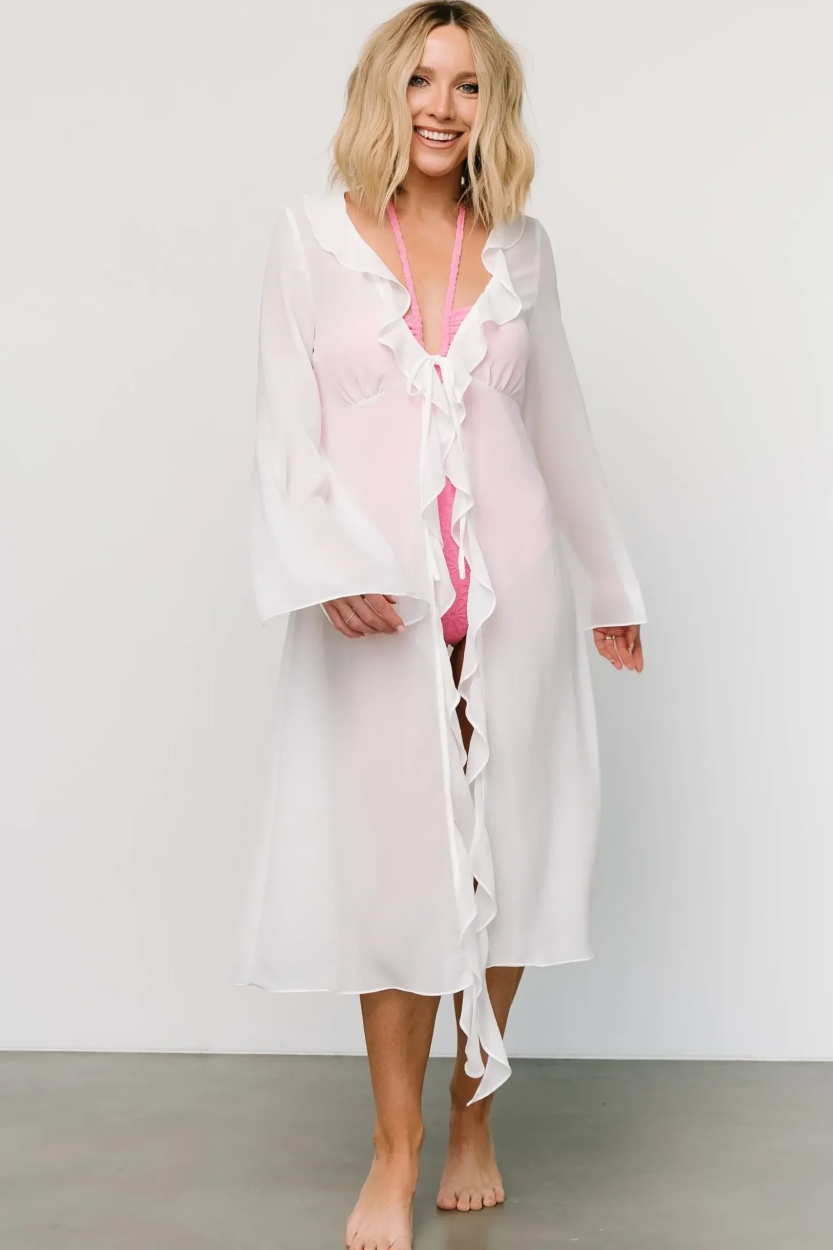 Baltic Born cover up|Perry Duster Cover Up | Off White
