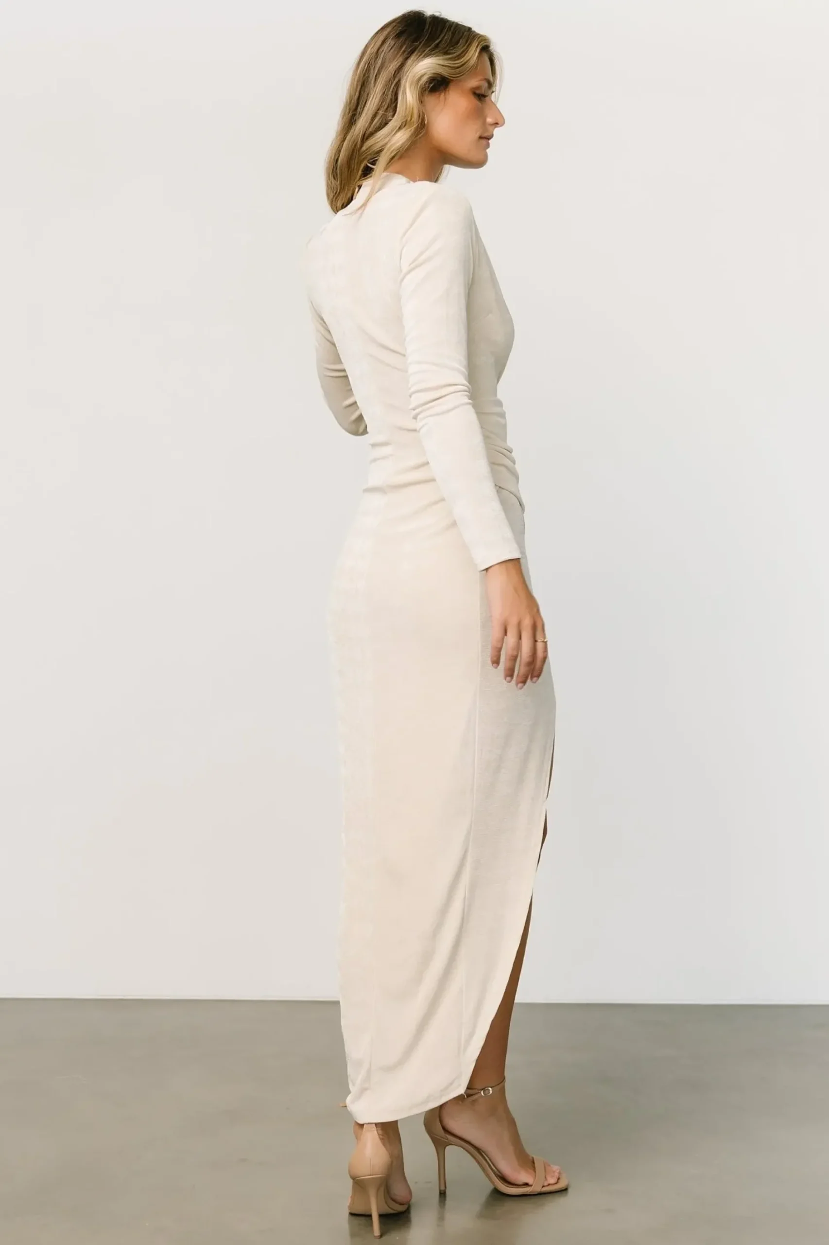 Baltic Born COMING SOON|Pierce Shimmer Gown | Cream