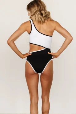 Baltic Born one piece|Portofino One Piece | Black + White