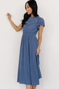 Baltic Born WINTER ESSENTIALS|Prestyn Midi Dress | Blue
