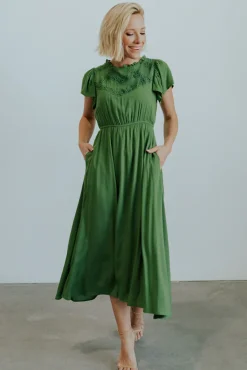 Baltic Born WINTER ESSENTIALS|Prestyn Midi Dress | Green