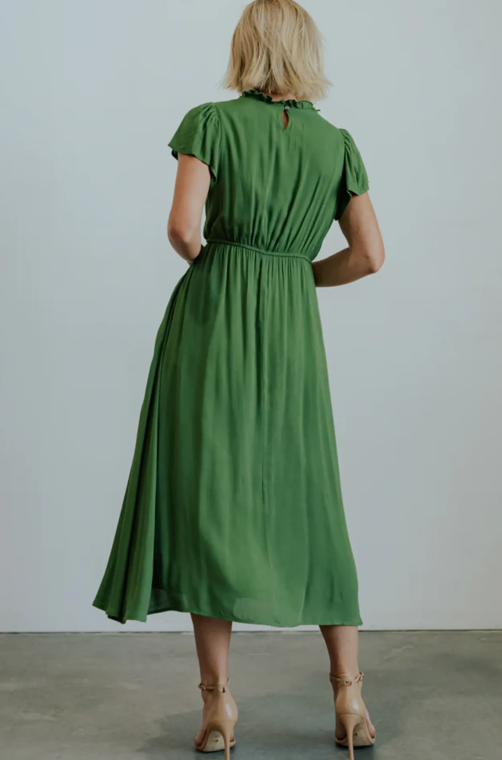Baltic Born WINTER ESSENTIALS|Prestyn Midi Dress | Green