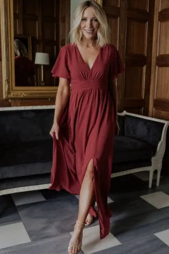 Baltic Born maxi dresses|WEDDING SUITE|Ramona Maxi Dress | Terracotta