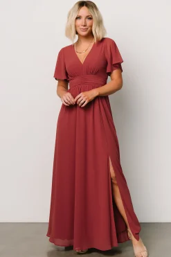 Baltic Born maxi dresses|WEDDING SUITE|Ramona Maxi Dress | Terracotta