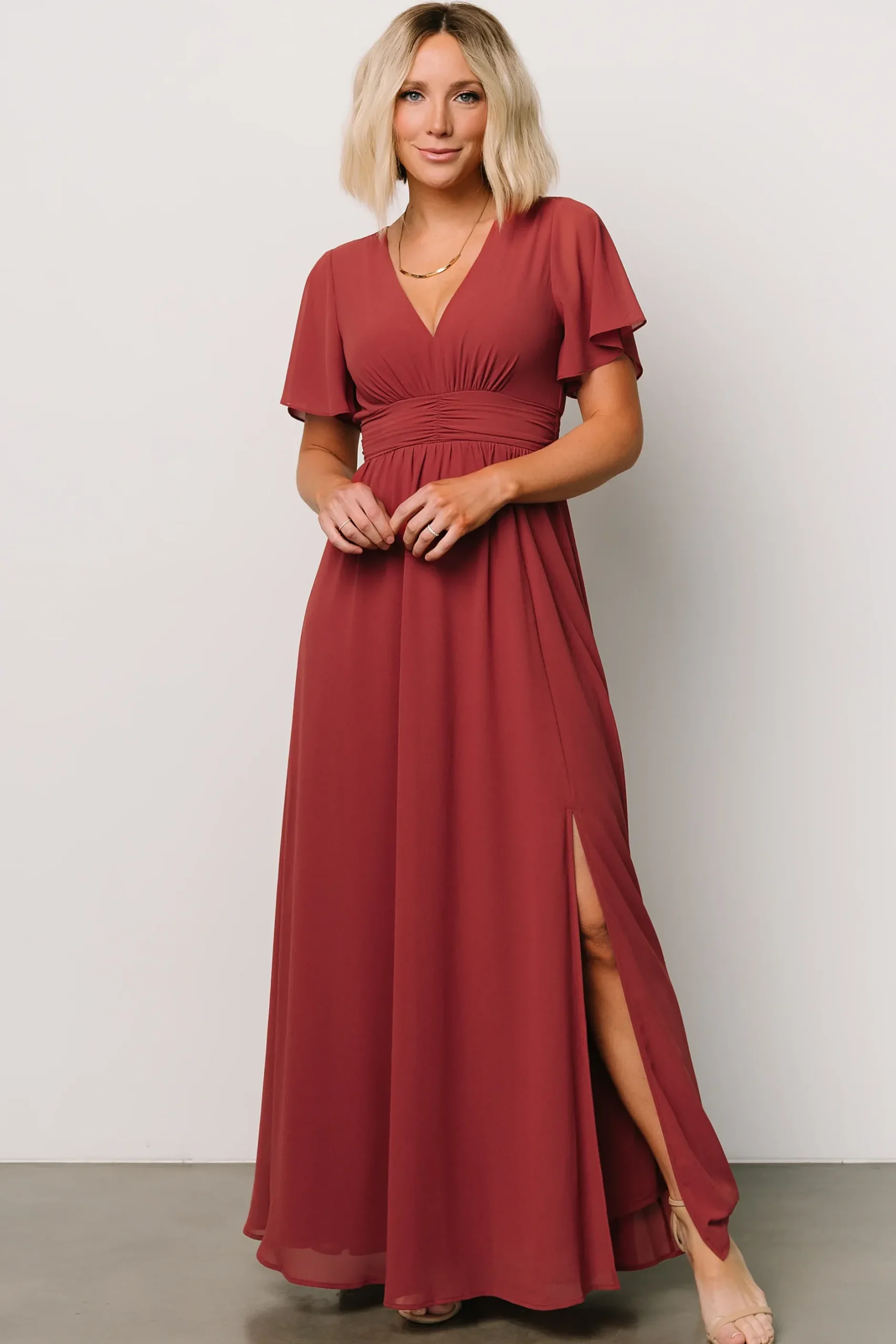 Baltic Born maxi dresses|WEDDING SUITE|Ramona Maxi Dress | Terracotta