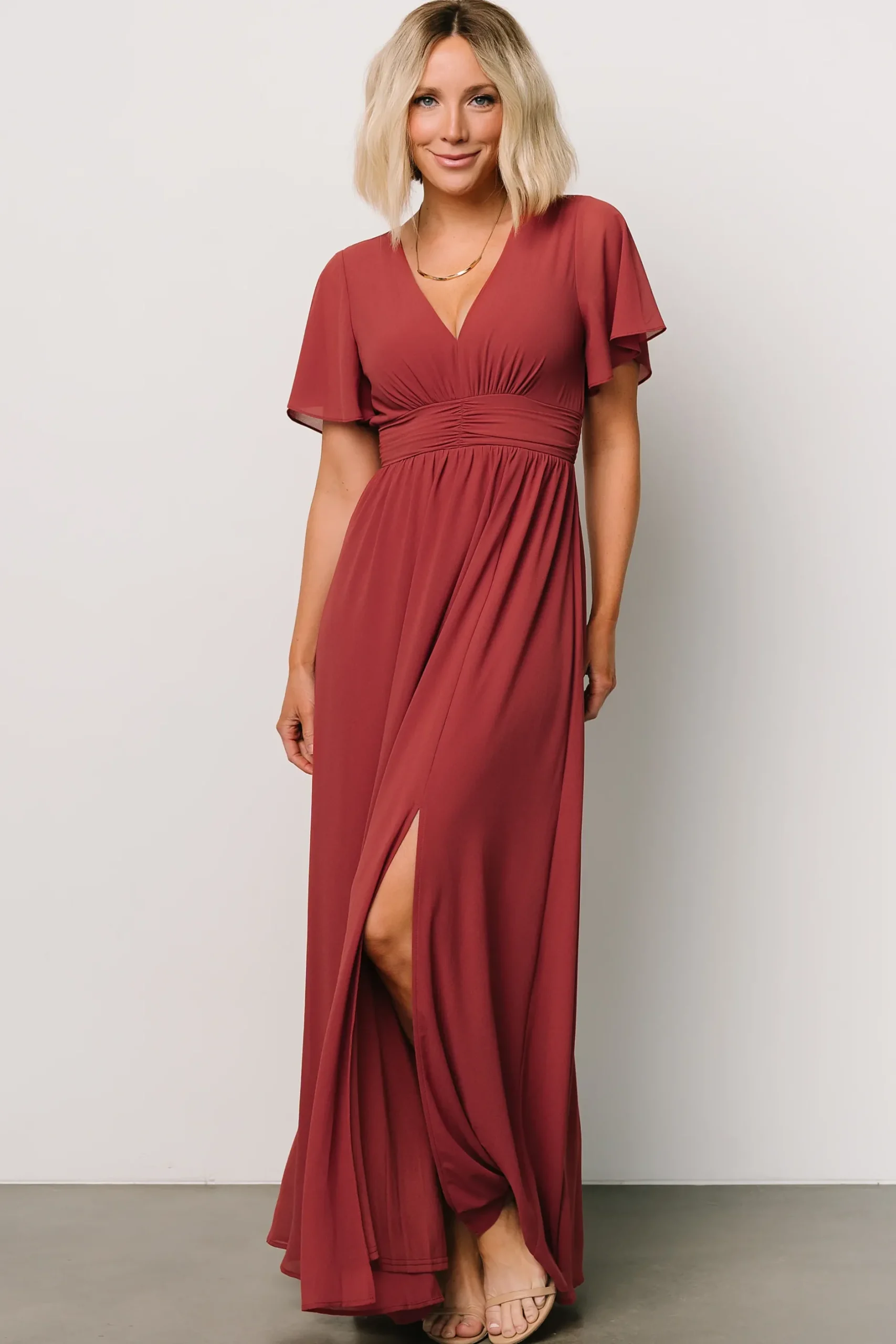 Baltic Born maxi dresses|WEDDING SUITE|Ramona Maxi Dress | Terracotta