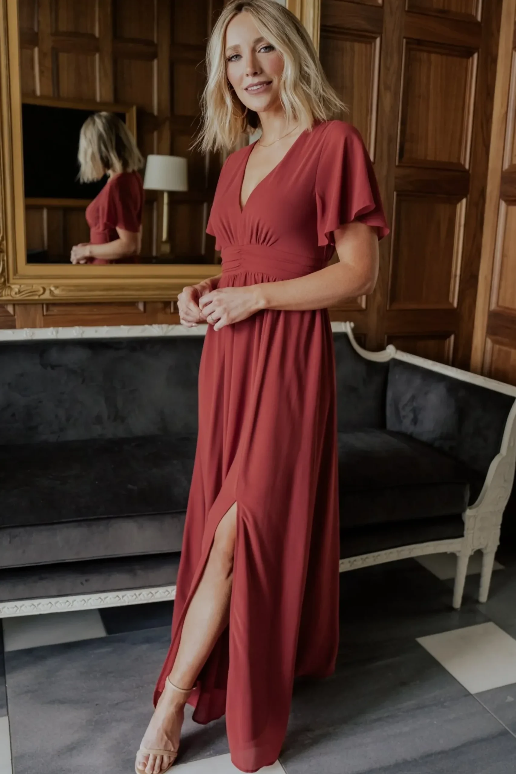 Baltic Born maxi dresses|WEDDING SUITE|Ramona Maxi Dress | Terracotta