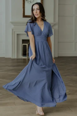 Baltic Born maxi dresses|WEDDING SUITE|Ramona Maxi Dress | Whisper Blue
