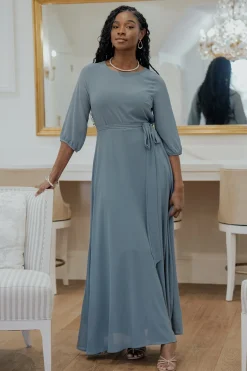 Baltic Born DRESSES|maxi dresses|Rebecca Maxi Dress | Dusty Blue