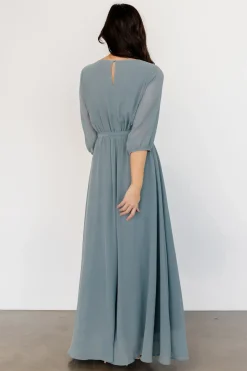 Baltic Born DRESSES|maxi dresses|Rebecca Maxi Dress | Dusty Blue