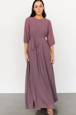 Baltic Born DRESSES|maxi dresses|Rebecca Maxi Dress | Vintage Plum