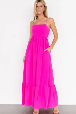 Baltic Born maxi dresses|EXTENDED SIZING|Regan Tank Maxi Dress | Fuchsia