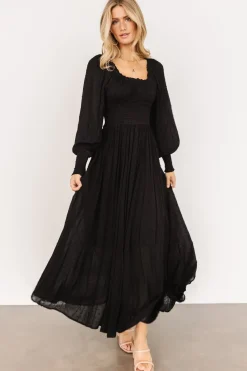 Baltic Born maxi dresses|Renata Dot Maxi Dress | Black
