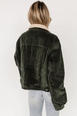 Baltic Born outerwear|Ridley Corduroy Jacket | Olive