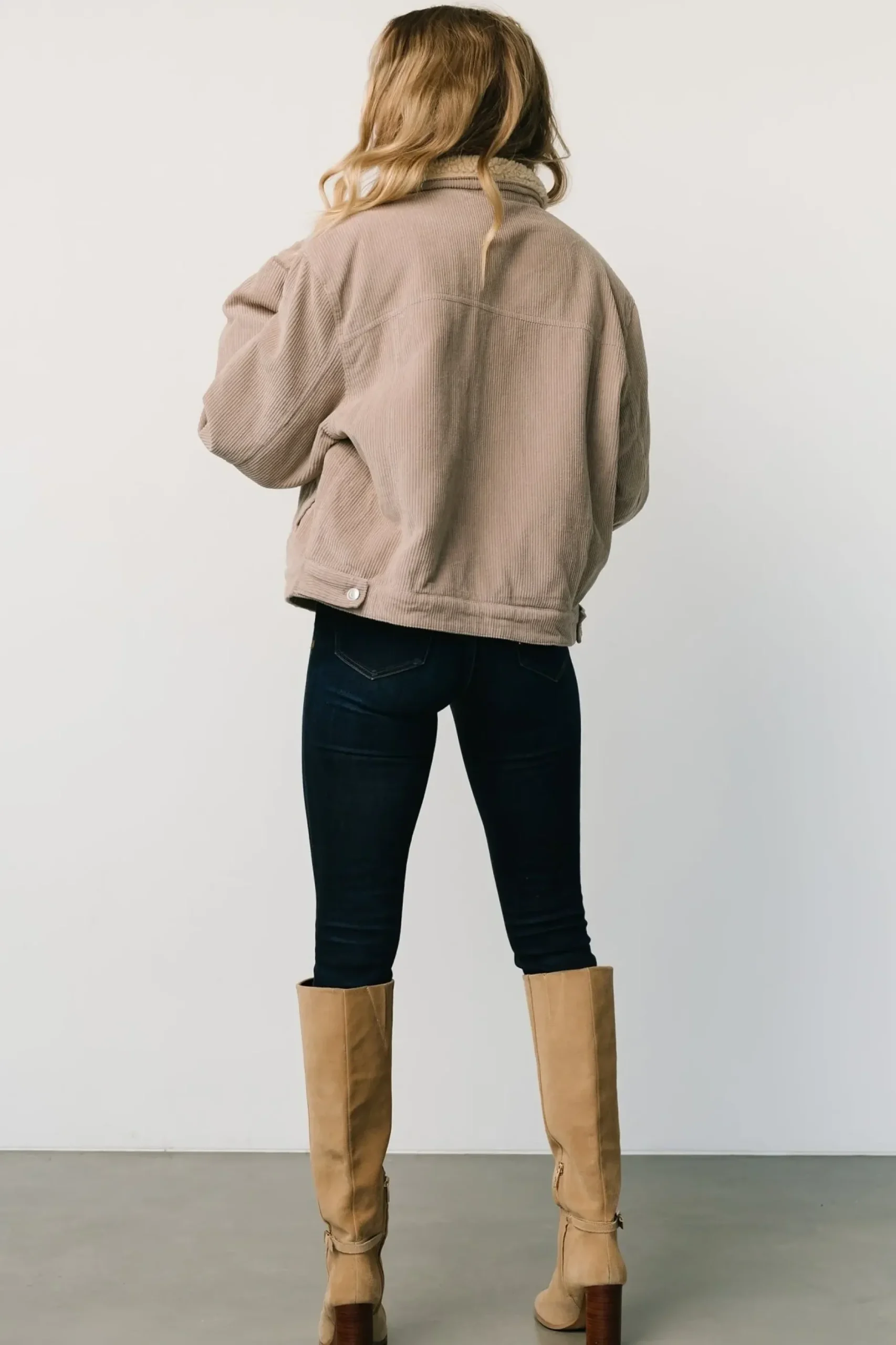Baltic Born outerwear|Ridley Corduroy Jacket | Taupe