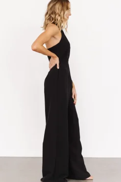 Baltic Born JUMPSUITS + ROMPERS|Romeo Halter Jumpsuit | Black