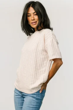 Baltic Born TOPS|Roxi Open Back Tie Top | Natural