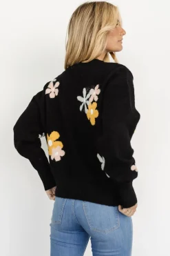 Baltic Born COMING SOON|Roxy Sweater | Black Flower