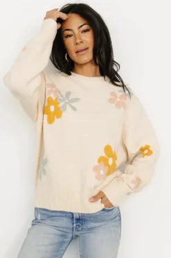 Baltic Born COMING SOON|Roxy Sweater | Cream Flower