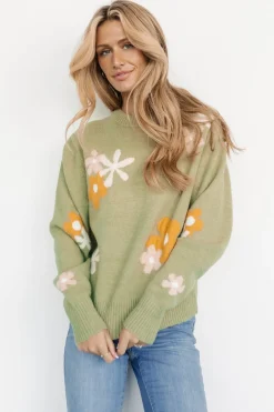 Baltic Born COMING SOON|Roxy Sweater | Sage Flower