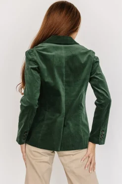 Baltic Born outerwear|Royal Corduroy Blazer | Hunter Green