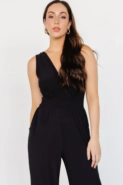Baltic Born JUMPSUITS + ROMPERS|Rudie Sleeveless Jumpsuit | Black