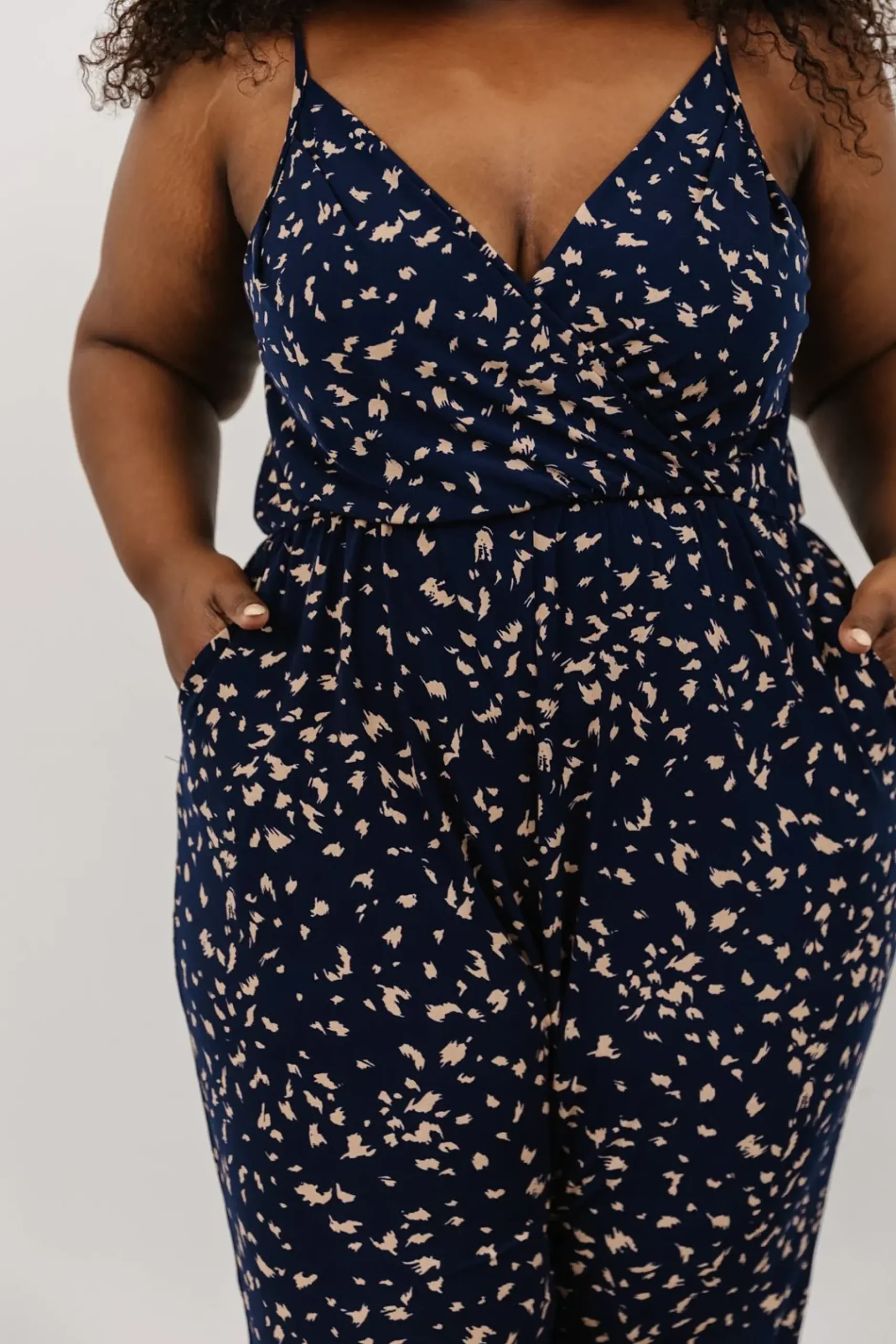 Baltic Born JUMPSUITS + ROMPERS|EXTENDED SIZING|Sade Jumpsuit | Navy Print