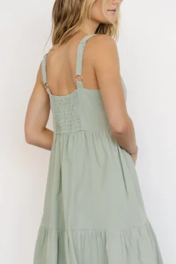 Baltic Born midi dresses|Sammy Tank Midi Dress | Sage