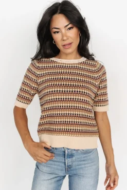 Baltic Born TOPS|sweaters|Scout Knit Sweater Top | Multi